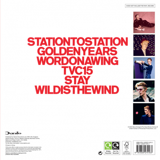 David Bowie  - 2026 Collector's Edition Sleeve Calendar