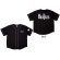 Beatles - Apple Logo / Walking Uni Bl Shirt Beatles - Apple Logo / Walking Uni Bl Shirt
