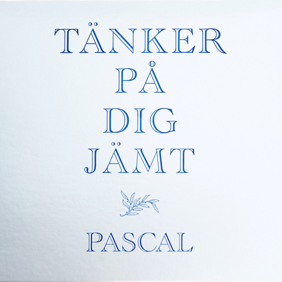 Pascal - Tänker På Dig Jämt (Black Vinyl LP)