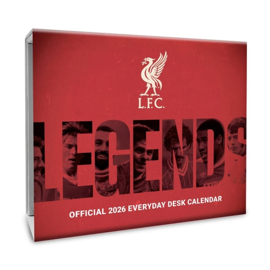 Liverpool Fc  - 2026 Desk Block Calendar
