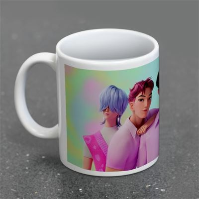 K-Pop Demon Hunters  - (Saja Boys) White Pod Mug