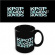 K-Pop Demon Hunters - (K Pop Logo) Black Pod Mug K-Pop Demon Hunters - (K Pop Logo) Black Pod Mug