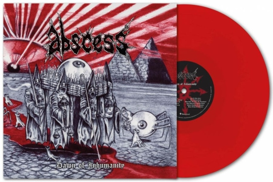 Abscess - Dawn Of Inhumanity (Red Vinyl Lp)