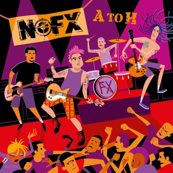 Nofx - A To H (Transparant Magenta Vinyl L