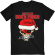 Five Finger Death Punch - Santa Knucklehead Uni Bl T-Shirt Five Finger Death Punch - Santa Knucklehead Uni Bl T-Shirt
