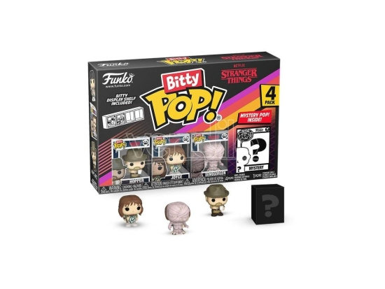 Stranger Things - Funko Bitty Pop!: Szn1 - Hopper 4-Pack