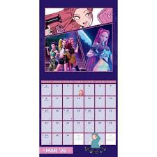 K-Pop Demon Hunters - 2026 Square Calendar
