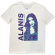 Alanis Morissette - Portrait Photo Uni Wht T-Shirt Alanis Morissette - Portrait Photo Uni Wht T-Shirt