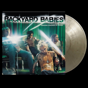Backyard Babies - Making Enemies Is Good (Ltd Numbered Silver & Black Marbled Vinyl)
