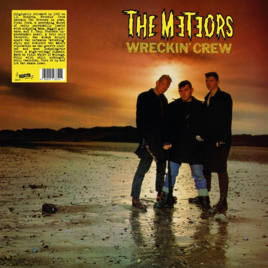 Meteors - Wreckin Crew (Black Vinyl Lp)