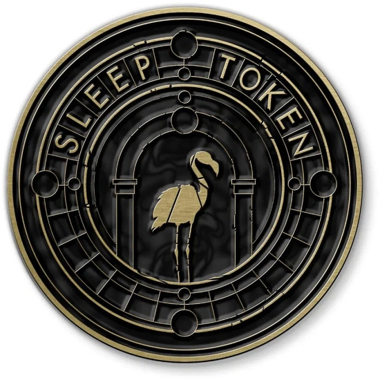 Sleep Token - Even In Arcadia Crest Pin Badge