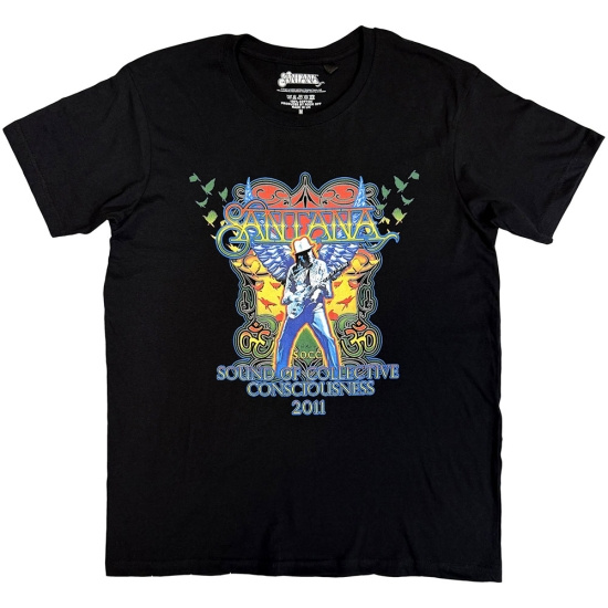 Santana - Collective Consciousness Tour 11 Uni Bl T-Shirt