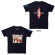 Slipknot - 20Th Anni - Red Jump Suits Uni Navy T-Shirt Slipknot - 20Th Anni - Red Jump Suits Uni Navy T-Shirt