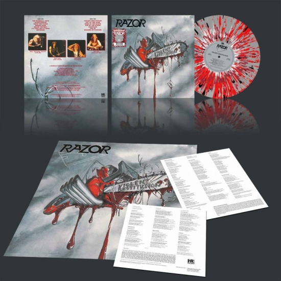Razor - Violent Restitution (Splatter Vinyl