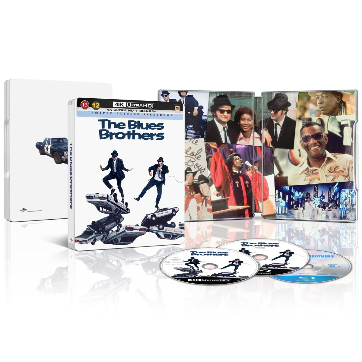 Movie - The Blues Brothers - Steelbook (4K+Bd+Bo