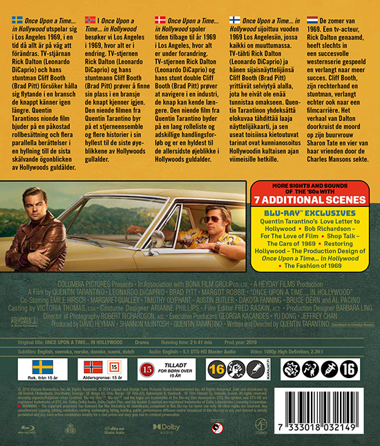 Movie - Once Upon A Time... In Hollywood (Bd) Bn