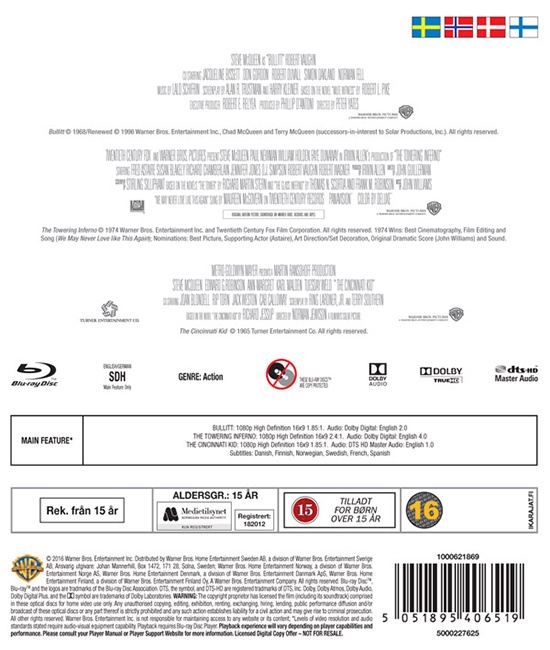 Movie - Steve Mcqueen Collection (Bd/S/N)