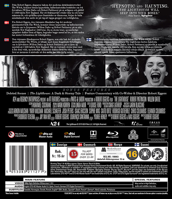 Movie - Lighthouse, The Bd S-T