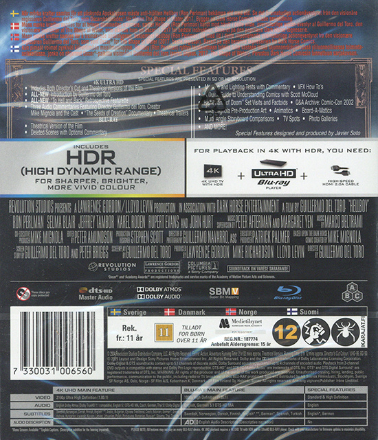 Movie - Hellboy (Uhd+Bd) Uhd S-T