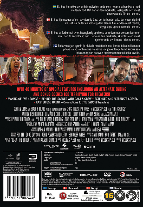 Movie - Grudge, The (2020) Dvd S-T