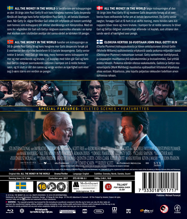 Movie - All The Money In The World