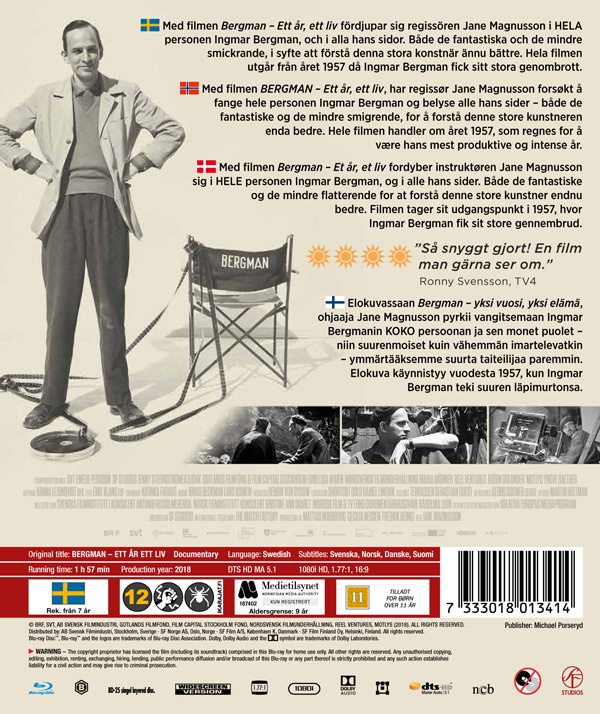 Movie - Bergman - Ett Liv I Fyra Akter Tv-Serie