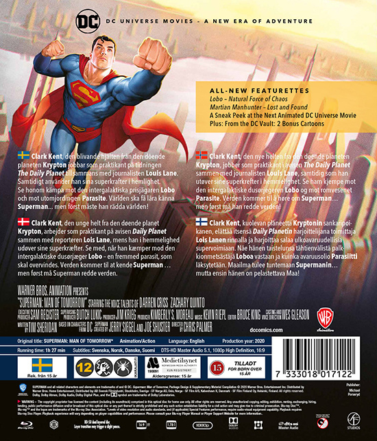 Movie - Superman: Man Of Tomorrow
