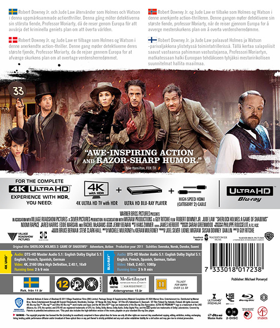 Movie - Sherlock Holmes: A Game Of Shadows