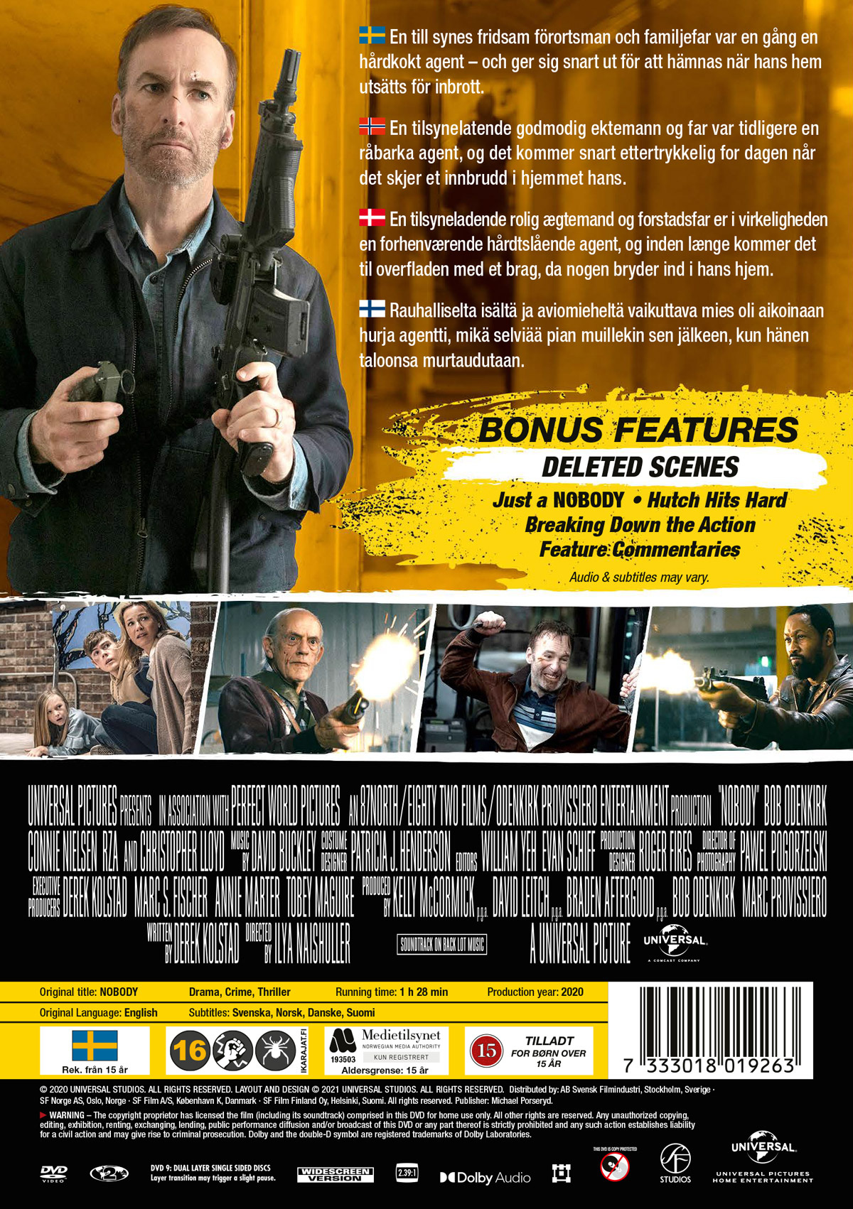 Movie - Nobody (Dvd)