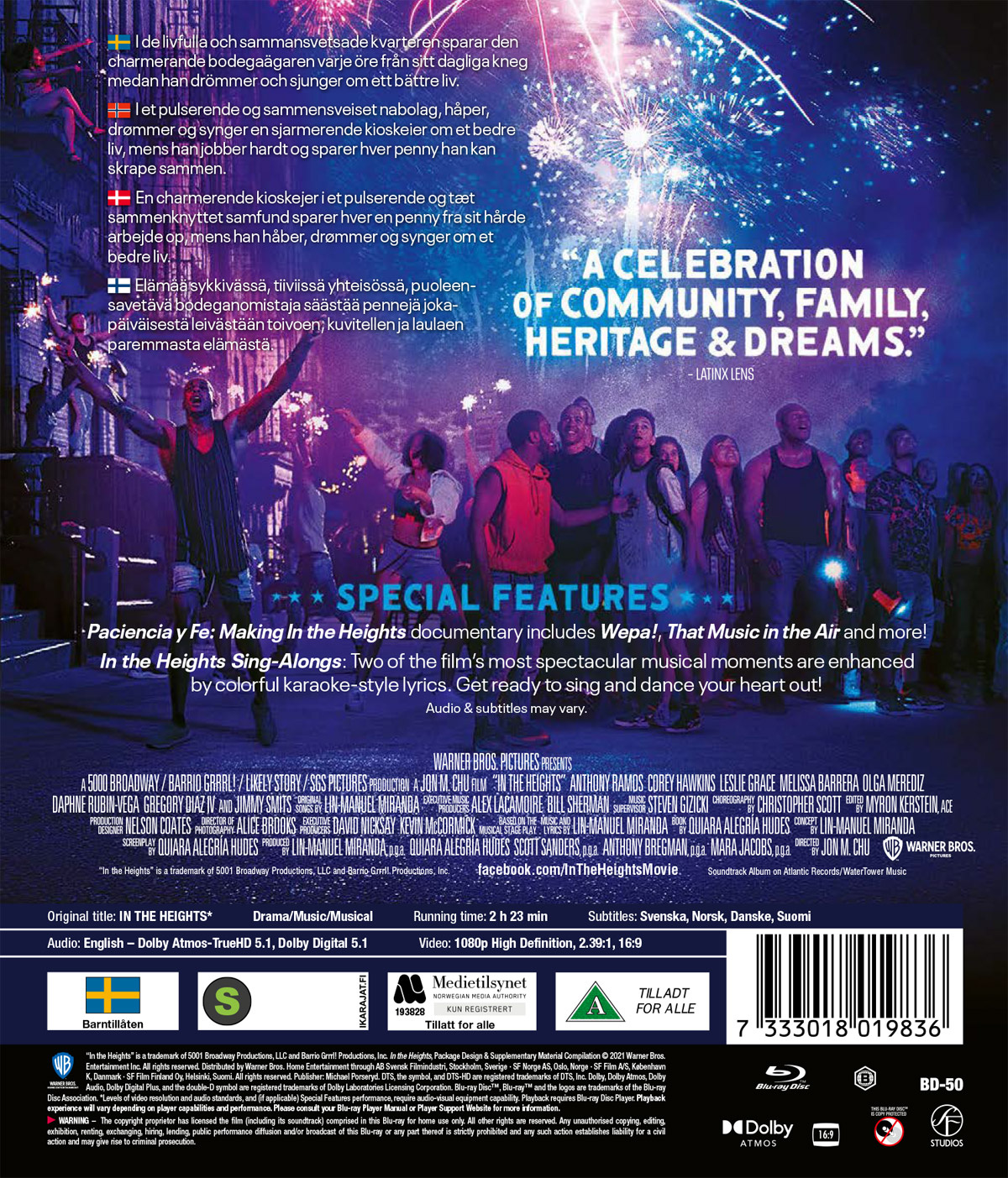 Movie - In The Heights (Bd)