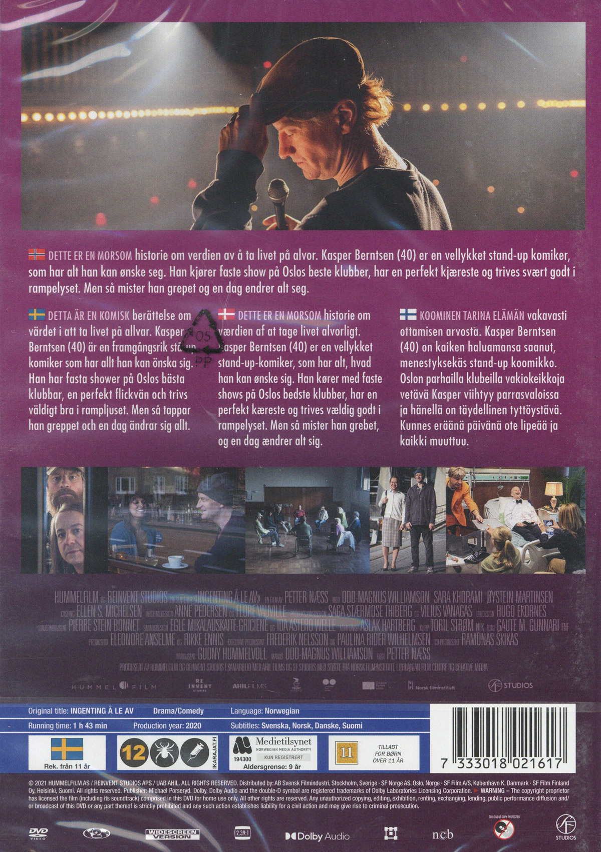 Movie - Ingenting Å Le Av (Dvd)