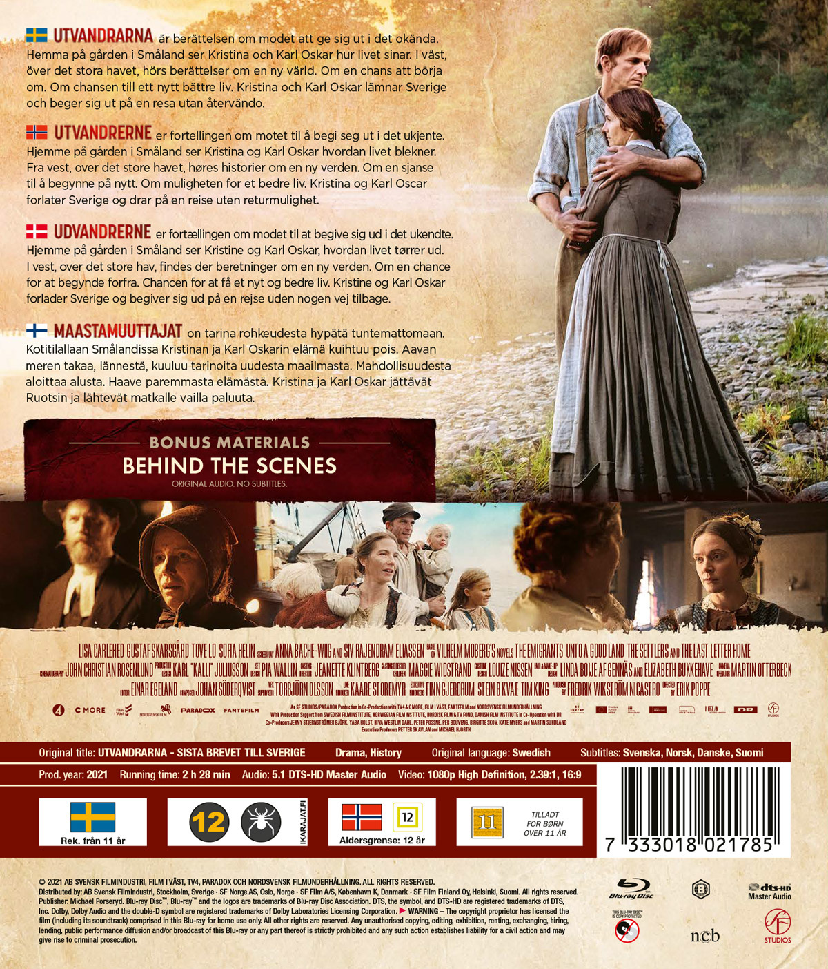 Movie - Utvandrarna (Bd)