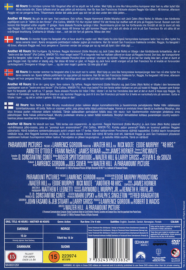 Movie - 48 Hours 1-2 Dvd