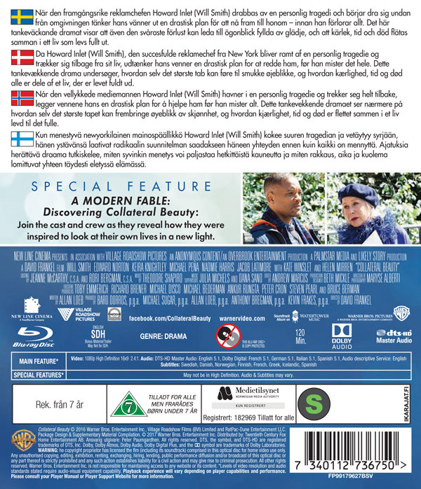 Movie - Collateral Beauty Bd