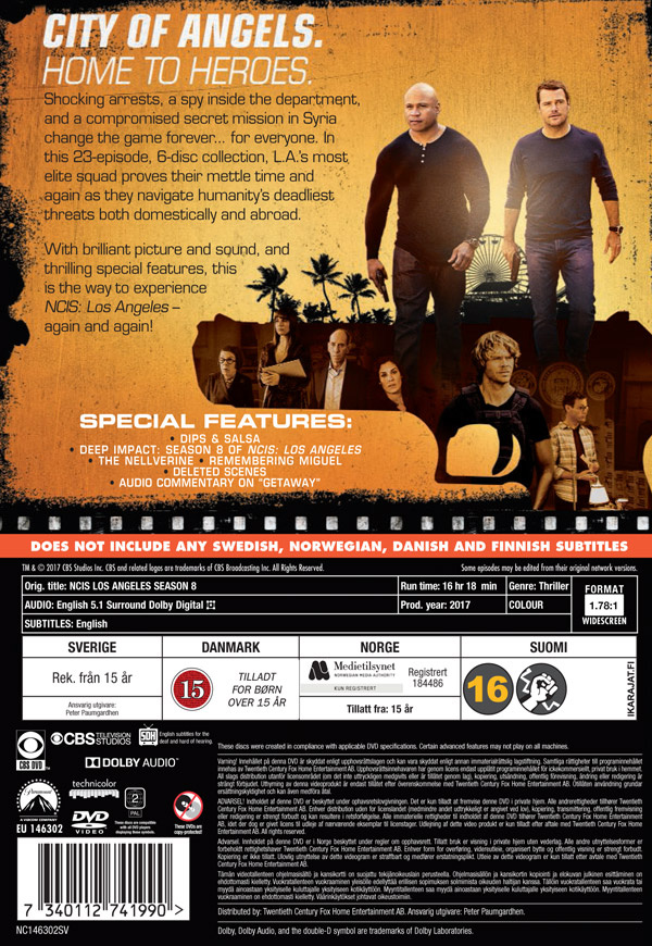 Movie - Ncis Los Angeles S08 - English Subtitles