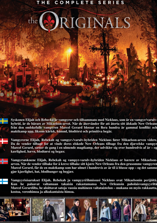 Movie - Originals The S01-05 Complete Box Dvd