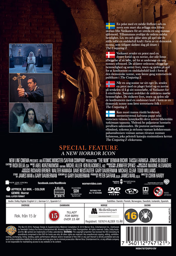 Movie - Nun The Dvd