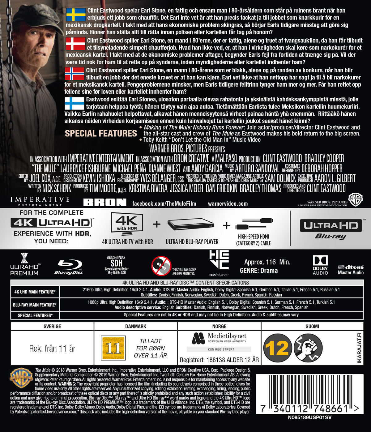 Movie - Mule The Uhd