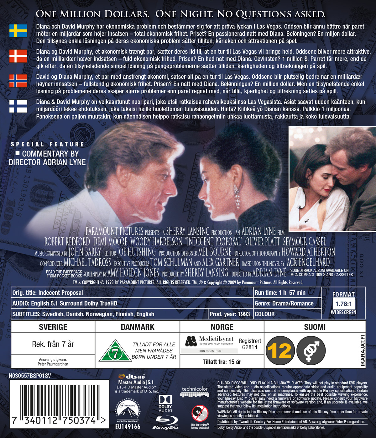 Movie - Indecent Proposal Bd