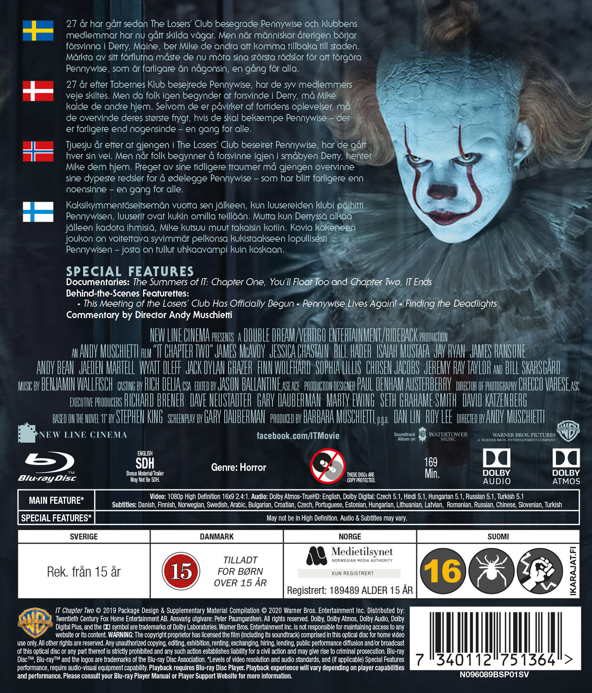 Movie - It Chapter 2 Bd