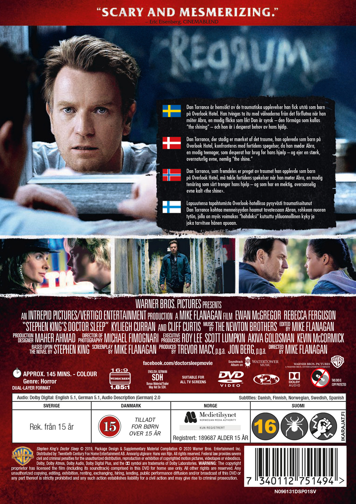 Movie - Doctor Sleep Dvd