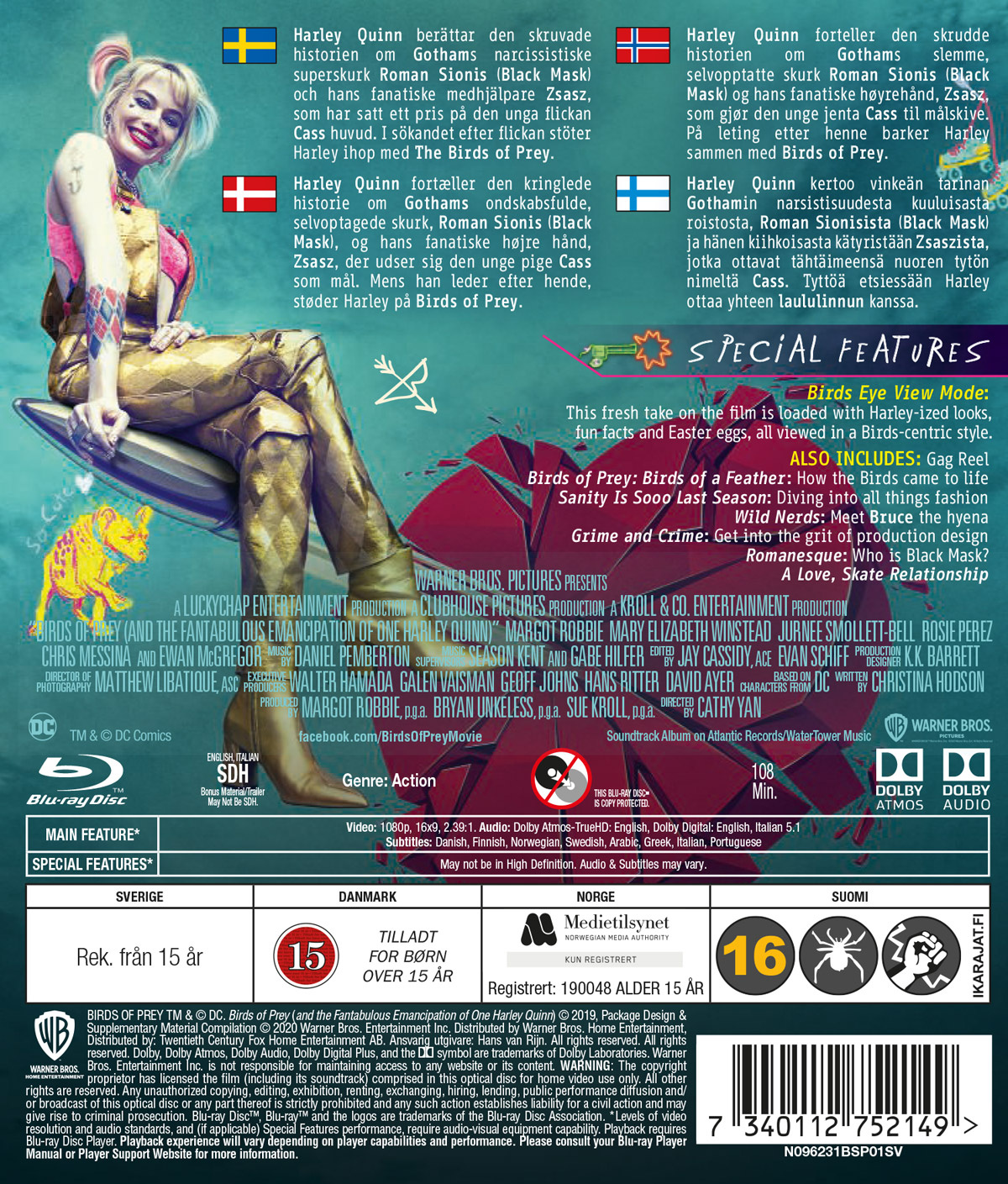 Movie - Birds Of Prey Bd