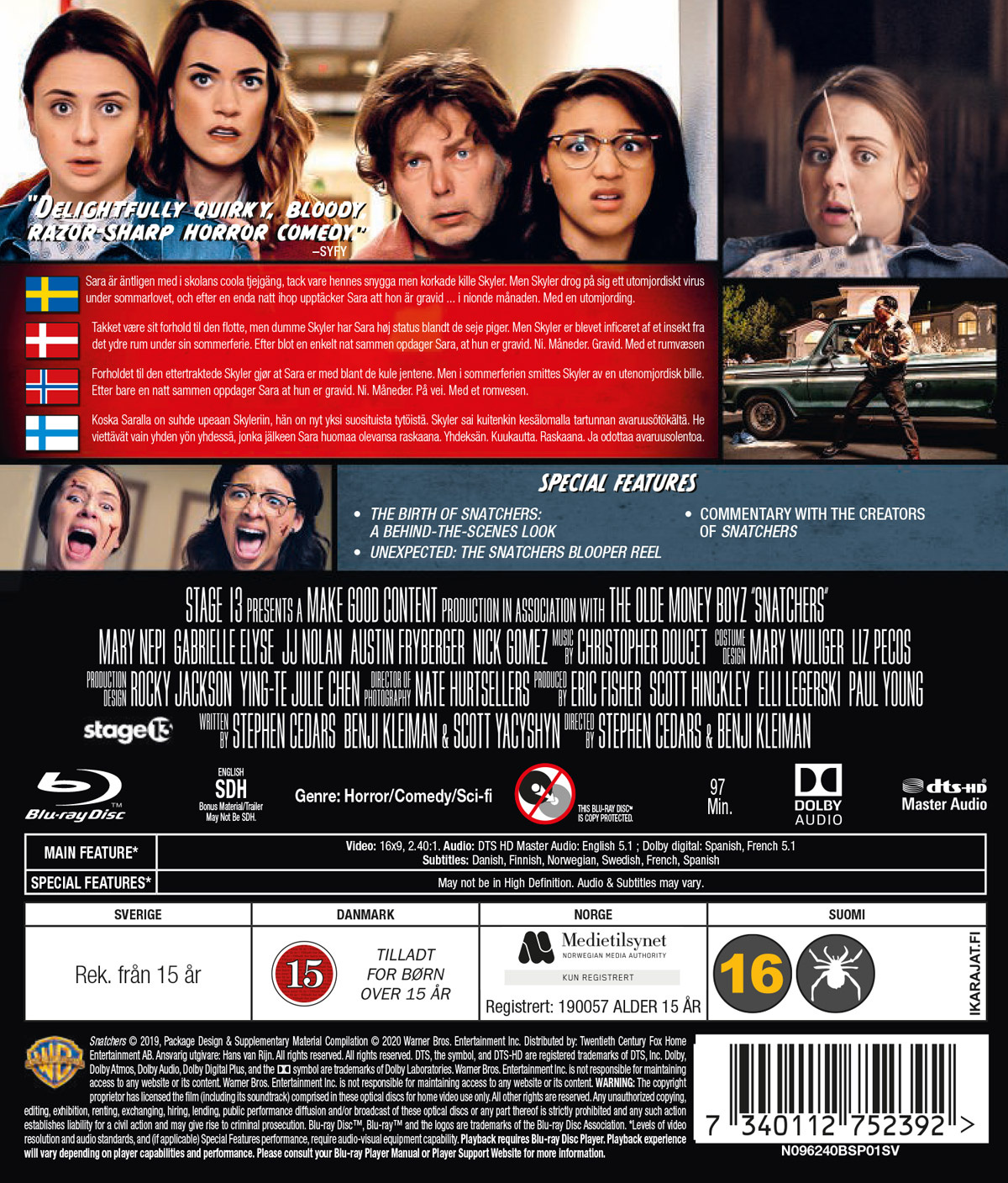 Movie - Snatchers Bd