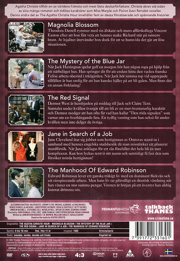 Movie - Agatha Christi,Hour Box2