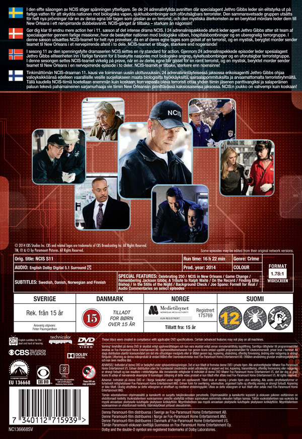 Movie - Ncis S11 Dvd