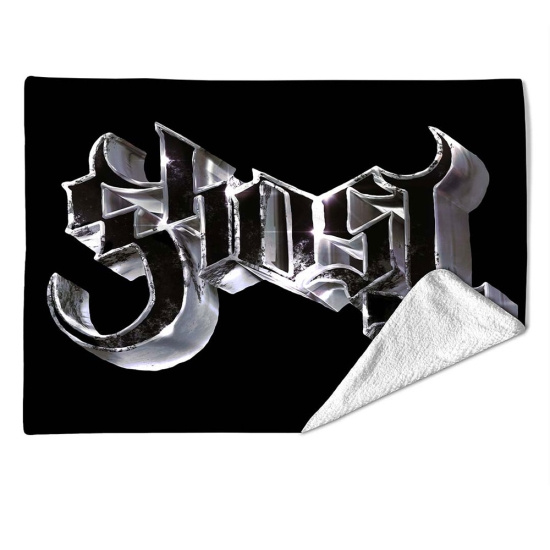 Ghost - Chrome Logo Small Fleece Blanket