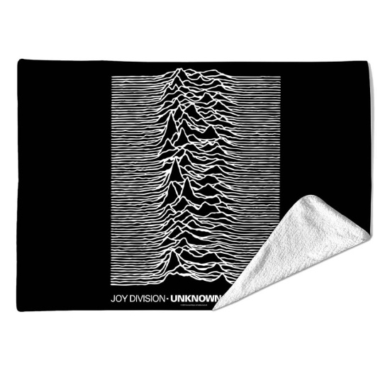 Joy Division - Unknown Pleasures Small Fleece Blanket