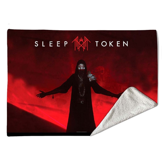 Sleep Token - Red Light Large Fleece Blanket