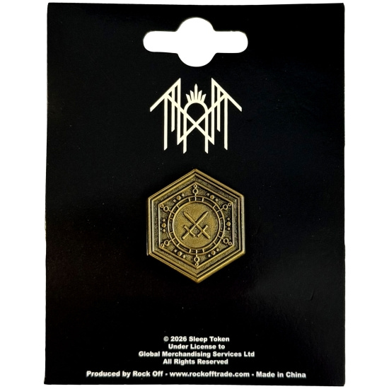 Sleep Token - Emergence House Veridian Pin Badge