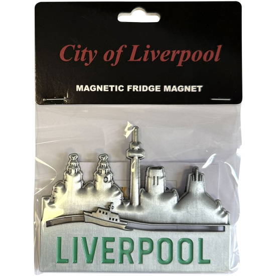 Rock Off - City Of Liverpool Skyline Magnet